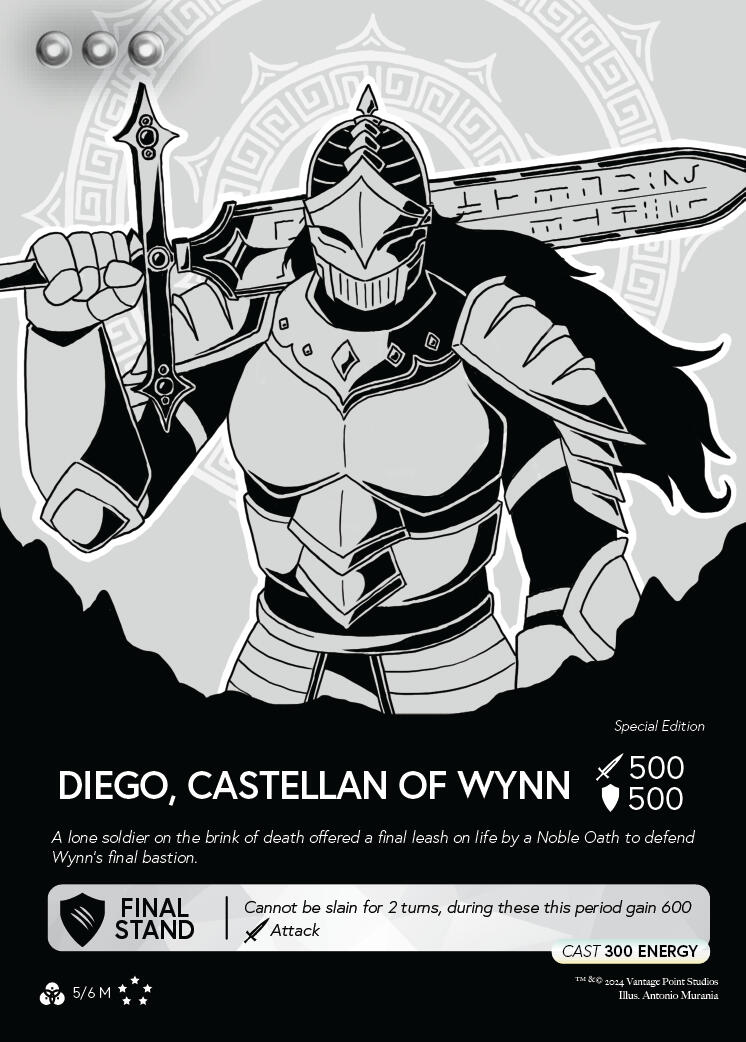 Diego, Castellan of Wynn - 2024