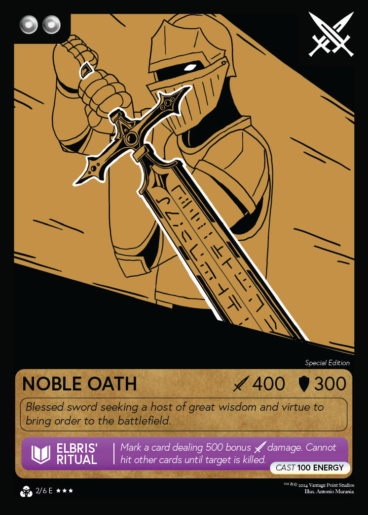 Noble Oath Sword - 2024
