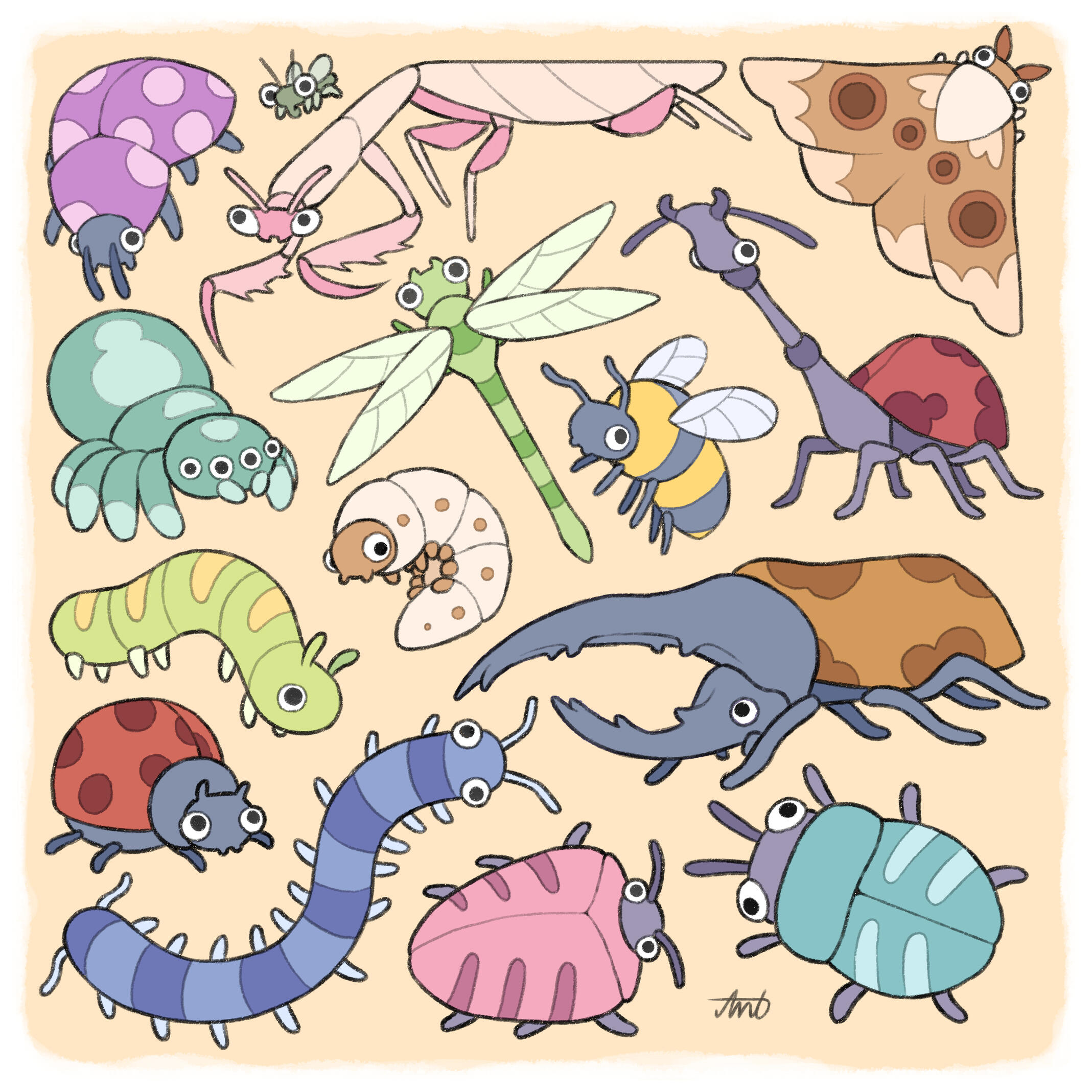 Silly Bug Poster - 2024