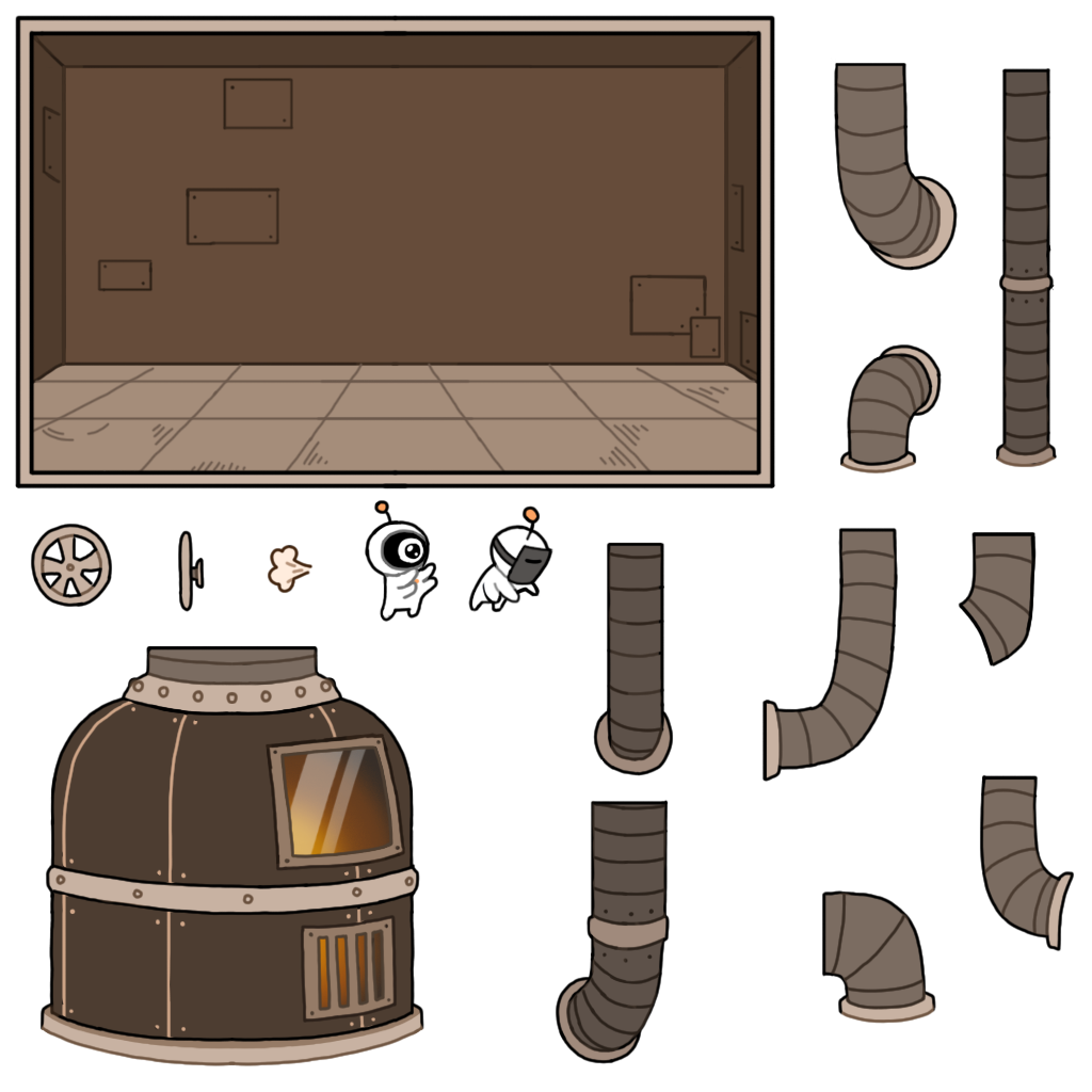 High-Level Processing Room (Spritesheet) - 2024